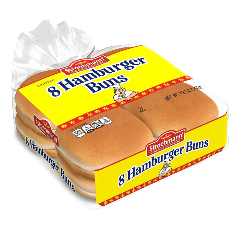 Stroehmann Hamburger Buns - 12oz, 5 of 7