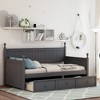 NicBex Twin Size Daybed, Wooden Day Bed with 3 Drawers, Sofa Bed for Bedroom Living Room Guest Room, No Box Spring Needed - 2 of 4