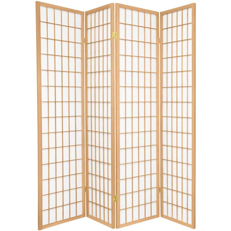 Legacy Decor Room Divider Privacy Screen Partition Shoji Style 6 ft Tall, 1 of 5