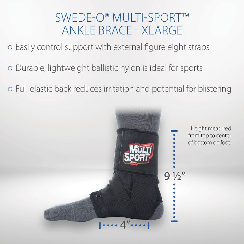 Core Products Swede-O Multi-Sport Ankle Brace, 4 of 6