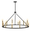 Lark Lazlo 12 - Light Chandelier in  Black - 4 of 4