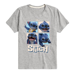 Boys' - Lilo And Stitch - Cute Stitch Short Sleeve Graphic T-Shirt - 1 of 3