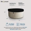 LifeSmart 4-Person Hot Tub, Outdoor Spa with Cover and LED Lights, Circular, Beige - Above-Ground Spa Machine with Accessories for Home and Personal - 3 of 4