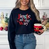 Simply Sage Market Women's Graphic Sweatshirt Jingle All The Way Colorful Stars - 3 of 3