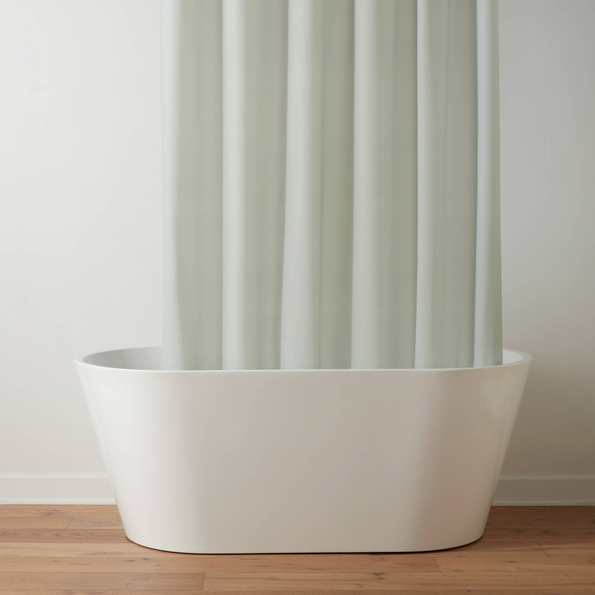 71"x71" Mid Weight Color Shower Liner Green - Threshold™