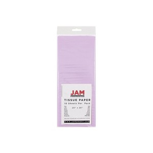 JAM Paper Gift Tissue Paper Lilac Purple 10 Sheets/Pack 211515213 - 1 of 4