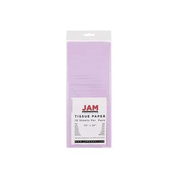 JAM Paper Gift Tissue Paper Lilac Purple 10 Sheets/Pack 211515213