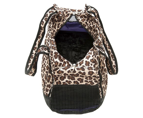 Prefer - Dog & Cat Yoga Tote - Leopard - 21"x9"x9.5"
