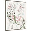 Amanti Art Christmas Season IV by Daphne Brissonnet Canvas Wall Art Print Framed 23-in. x 28-in. - 3 of 4