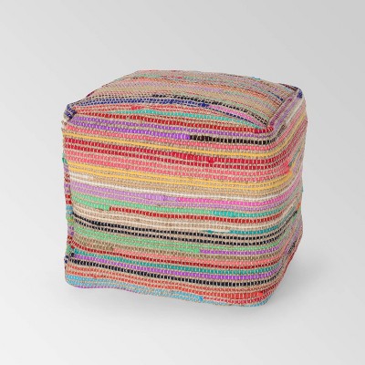 Paisley Boho Pouf - Christopher Knight Home