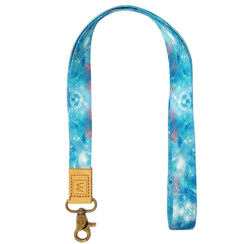 Wrapables Lanyard Keychain And Id Badge Holder Galaxy Blue Target