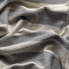 Nuloom Primrose Hand Loomed Striped Cotton Indoor Area Rug, Gray, 5'x8' - 4 of 4