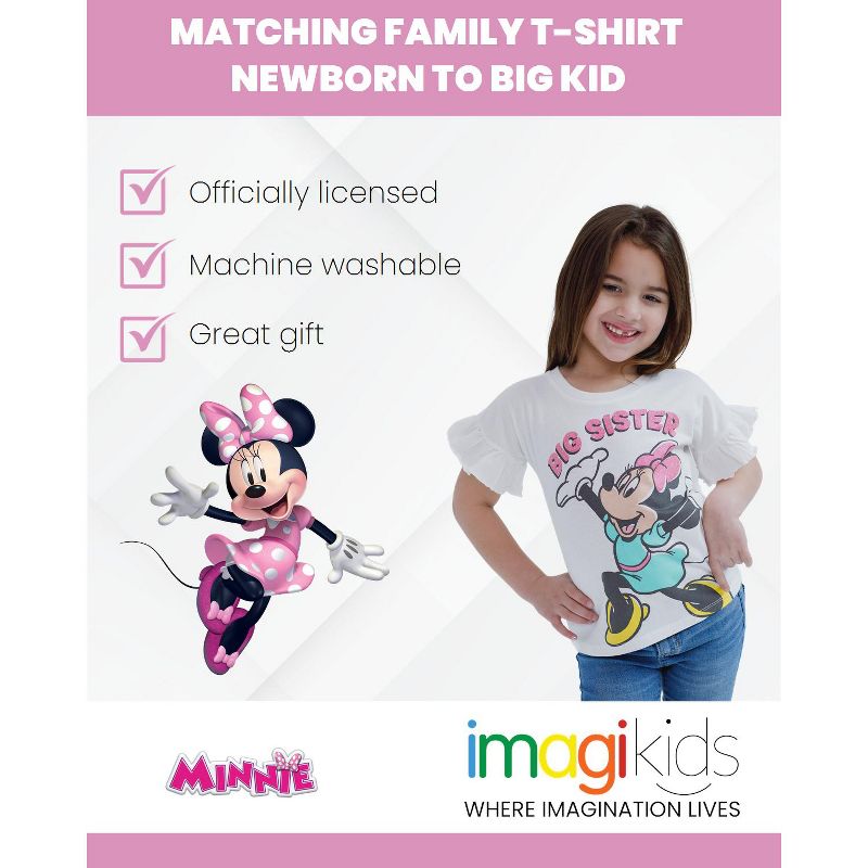 Disney Minnie Mouse Mickey Matching Family T-Shirt Toddler, 3 of 7