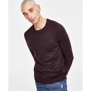 I.N.C International Concepts Mens Regular Fit Textured Knit Sweater, Purple, X-Large - 1 of 1