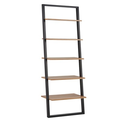 Phyliss White Metal Leaning Ladder Shelves - Inspire Q