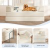 GYIIYUO 70" Convertible Sofa Bed with Pillows, Corduroy Folding Sleeper Sofa, No Assembly Required - 4 of 4