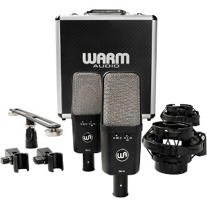 Warm Audio Warm Audio WA-14SP Authentic Recreation Of The Most Truthful Studio Mic Of All Time In Sequential Pair - 1 of 4