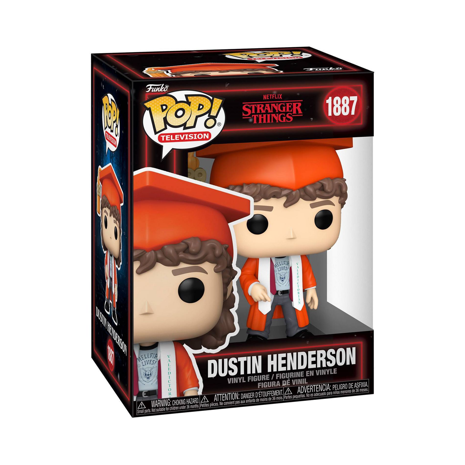 Funko POP! Television: Netflix Stranger Things- Dustin Henderson Vinyl Figure #1887