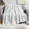 Plazatex Jas plush Decorative Warm and Comfortable Machine Washable Throw 60" x 70" White - 2 of 4