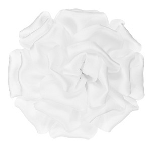 Unique Bargains Satin Flower Durable Elegant Large Peony Floral Lapel Brooch Pin - 1 of 4
