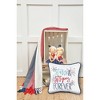 C&F Home 10" x 10" Stars & Stripes Forever Throw Pillow - 4 of 4