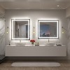 Apmir Super Bright 192 LEDs/m Front LED Lighted Anti-Fog Tempered Glass Bathroom/Vanity Mirror with ETL & 3-Year Warranty - 4 of 4