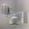 IQ America Motion Security Flood Light, 1600 Lumen LED, Outdoor Wall/Eave Mount for Shed, Storage, Attic, Workshop, Garage, White - 4 of 4