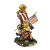 Boyds Bears 7.0 Inch Sam, Libby, & Ellis...Fife And Drum Patriotic Folkstone 1E Animal Figurines - 3 of 3