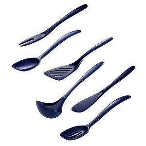 Hutzler 6 Piece Melamine Mini 7.5 Inch Cooking Utensil Set - 1 of 4