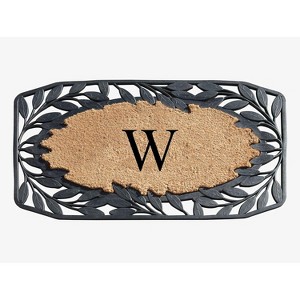 A1HC Natural Coir Doormat for Outdoor Entrance, Anti-Shed Treated Durable Front Door Mat 23x38 - 1 of 4