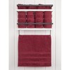American Soft Linen Luxury Turkish 4 Piece Hand Towel Set, 100% Cotton  16x28 inches Soft and Quick Dry Hand Towels for Bathroom - 2 of 4