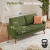 Dyonery 68" Loveseat Sofa Comfy Couch,Modern Loveseat Couches for Living Room/Bedroom,Comfy Sofa with Spring Cushion,Solid Wood,Tool-Free Assembly - 2 of 4