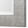 Uttermost Rectangular Vanity Accent Wall Mirror Modern Beveled Silver Gray Frame 24" Wide for Bathroom Bedroom Living Room Home - 2 of 3