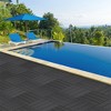 OUTSUPPLY 9 PCS Wood-Plastic Interlocking Deck Tiles, 11.8"x11.8" Waterproof DIY Flooring for Indoor/Outdoor Use - 4 of 4