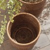 Plum & Post BURMA RATTAN CACHEPOTS LARGE, SET OF 2 - 4 of 4