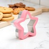 Unique Bargains Biscuit Cutter Large Star Trio Cookie Cutter Hand Washable Stainless Steel Plastic 3.9"x4.1"1.6" 1Pcs - 2 of 4