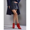 Perphy Women's Pointy Toe Buckle Strap Stiletto Heel Ankle Boots - 2 of 3