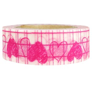 Wrapables Hearts & Sweets Japanese Washi Masking Tape - 1 of 4