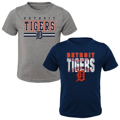 Mlb Detroit Tigers Toddler Boys' 2pk T-shirt - 3t : Target
