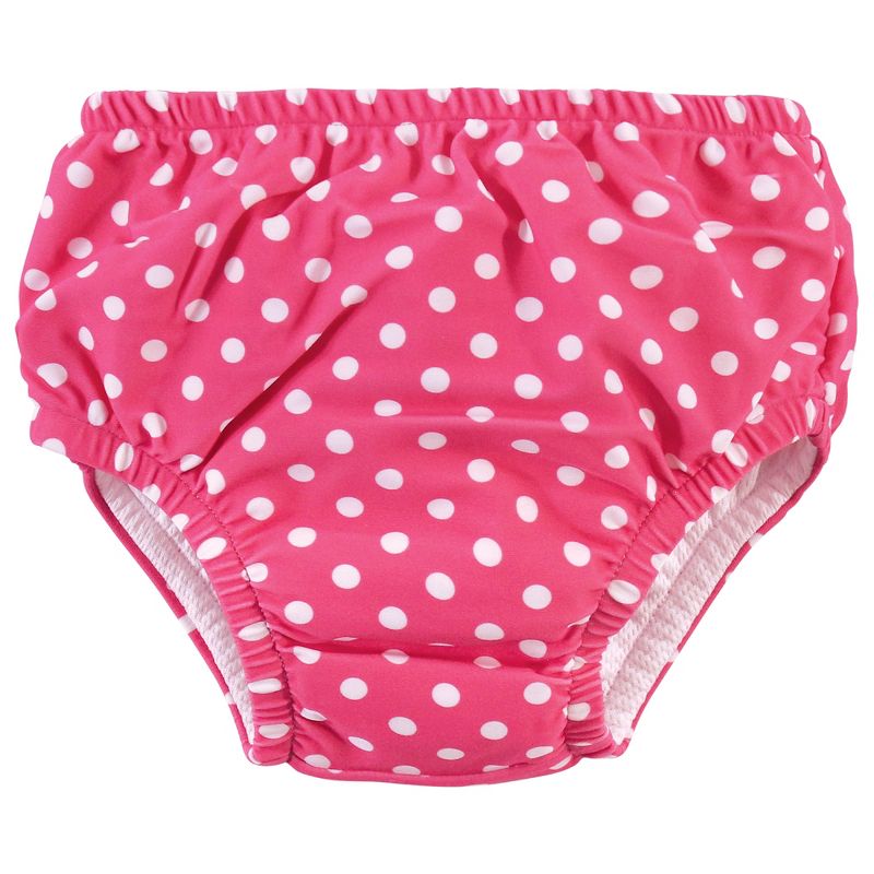 Hudson Baby Infant and Toddler Girl Swim Diapers, Daisy, 5 of 6