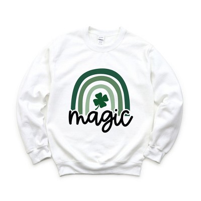 Simply Sage Market Women's Graphic Sweatshirt Magic Rainbow