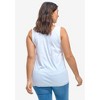 ellos Plus Size Lace Trim Tank - 3 of 4