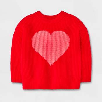 Baby Heart Sweater - Cat & Jack™ Red