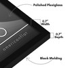 Americanflat 15x15 Picture Frame with Polished Plexiglass - Streamline Collection - Thin Square Picture Frame for Wall Display - Black - 3 of 4
