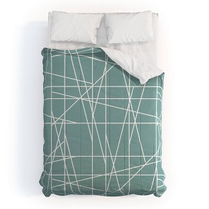 Minimal Architecture Cotton Duvet & Sham Set - Deny Designs - 1 of 3