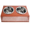 Country Living Elevated Dog Feeder with 2 Stainless Steel Bowls – Available in 2 Sizes & 3 Color Options - 3 of 4
