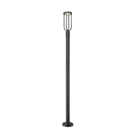 Z-Lite Leland 1 - Light Post Light in  Sand Black - image 1 of 4