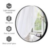 Dovelina Round Mirror Metal Framed Decorative Wall Mirror - 4 of 4