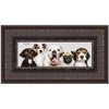 PosterPalooza | Panoramic 3.5" Wide Ornate Brown Frame - UV Acrylic, Foam Board Backing, Hanging Hardware - 2 of 4