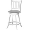 NicBex Set of 2  Bar Stools for Kitchen Island,Leather Counter Bar Stools with Wood legs,44 inch Bar Chairs for Dining Rooms,Kitchens Islands - 2 of 4